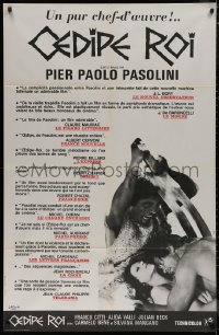 7y0703 OEDIPUS REX French 31x47 1968 Pier Paolo Pasolini's Edipo re, Sophocles, Franco Citti