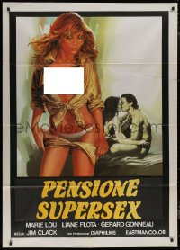 7y0544 DECULOTTEZ VOUS MESDEMOISELLES Italian 1p 1981 great art of sexy Marilyn Jess undressing!
