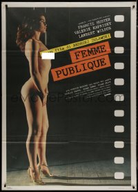 7y0637 PUBLIC WOMAN Italian 1p R1980s Zulawski's La Femme Publique, sexy naked Valerie Kaprisky!