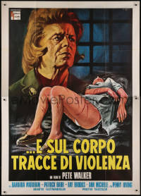 7y0405 HOUSE OF WHIPCORD Italian 2p 1977 many girls who go in never come out, different Serafini art!