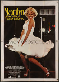 7y0439 MARILYN THE UNTOLD STORY Italian 2p 1980 sexy Catherine Hicks as Marilyn Monroe, rare!
