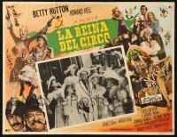 7y0157 ANNIE GET YOUR GUN Mexican LC 1951 sharpshooter Betty Hutton & Howard Keel in crowd!