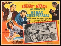 7y0163 DESPERATE HOURS Mexican LC 1955 Humphrey Bogart, Fredric March, Martha Scott, William Wyler!