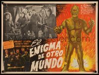 7y0174 THING Mexican LC R1960 Howard Hawks classic horror, great different monster border art!