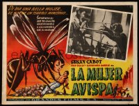 7y0179 WASP WOMAN Mexican LC 1962 monster shown in inset + human-headed insect queen border art!
