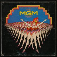 7y0101 MGM YEARS 33 1/3 RPM compilation record set 1973 songs from The Golden Age of Musicals!