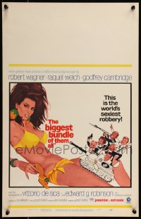 7y0201 BIGGEST BUNDLE OF THEM ALL WC 1968 full-length art of sexiest Raquel Welch by McGinnis!