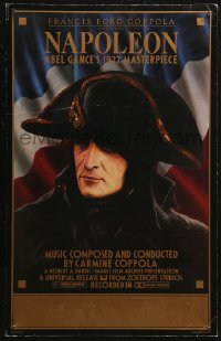7y0289 NAPOLEON WC R1981 Alan Talm art of Albert Dieudonne as Napoleon Bonaparte, Abel Gance!