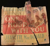 7y0293 ONE HOUR WITH YOU WC 1932 art of smiling Maurice Chevalier, George Cukor & Ernst Lubitsch