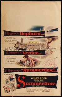 7y0311 SUMMERTIME WC 1955 Katharine Hepburn went to Venice a tourist & came home a woman!
