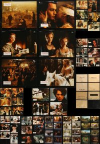7z0407 LOT OF 71 FRENCH LOBBY CARDS WITH ENVELOPES 1990s-2010s complete sets from seven movies!