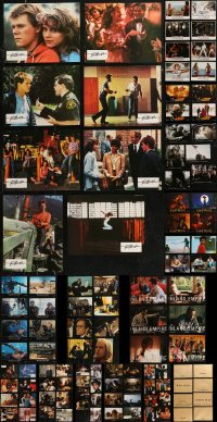 7z0400 LOT OF 130 FRENCH LOBBY CARDS WITH ENVELOPES 1980s-2000s complete sets from fourteen movies!