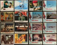 7z0388 LOT OF 24 LOBBY CARDS 1950s-1980s incomplete sets from a variety of different movies!