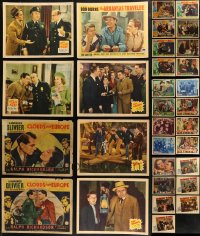 7z0385 LOT OF 39 1930S LOBBY CARDS 1930s incomplete sets from a variety of different movies!