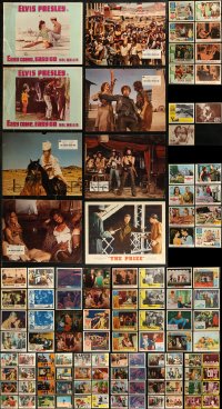 7z0348 LOT OF 131 1960S LOBBY CARDS 1960s incomplete sets from a variety of different movies!