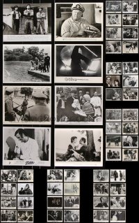 7z0148 LOT OF 54 8X10 STILLS 1960s-1980s great scenes from a variety of different movies!