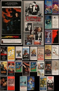 7z0278 LOT OF 30 FOLDED AUSTRALIAN DAYBILLS 1980s-1990s great images from a variety of movies!