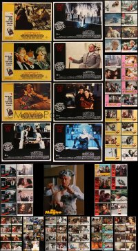 7z0358 LOT OF 113 1970S AND NEWER LOBBY CARDS 1970s-2000s incomplete sets from a variety of movies!