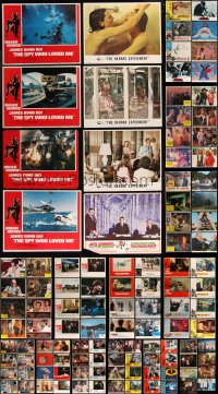 7z0349 LOT OF 130 1970S AND NEWER LOBBY CARDS 1970s-2000s incomplete sets from a variety of movies!