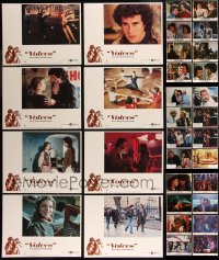 7z0382 LOT OF 48 LOBBY CARDS 1970s-1990s complete sets from a variety of different movies!