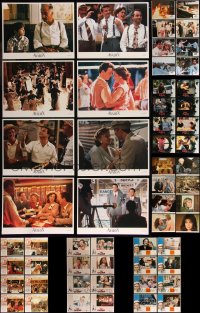 7z0380 LOT OF 56 LOBBY CARDS 1970s-1990s complete sets from a variety of different movies!