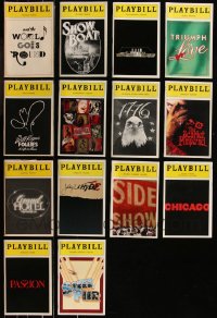 7z0217 LOT OF 14 1990S PLAYBILLS 1990s from a variety of different Broadway shows!