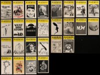7z0215 LOT OF 26 1980S PLAYBILLS 1980s from a variety of different Broadway shows!