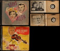 7z0024 LOT OF 4 RECORD SETS 1940s Burns & Allen, Jack Benny, Fibber McGee & Molly, Treasure Island