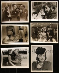 7z0178 LOT OF 6 8X10 STILLS 1930s-1970s great scenes from a variety of different movies!