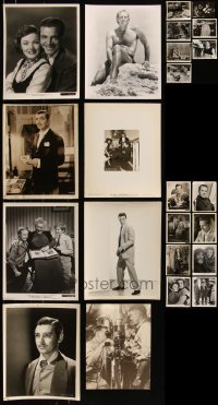 7z0154 LOT OF 31 8X10 STILLS 1940s-1970s great portraits from a variety of different movies!