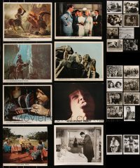 7z0158 LOT OF 26 COLOR AND BLACK & WHITE 8X10 STILLS 1940s-1980s scenes from a variety of movies!
