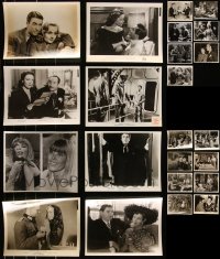 7z0160 LOT OF 23 8X10 STILLS 1930s-1970s great scenes from a variety of different movies!