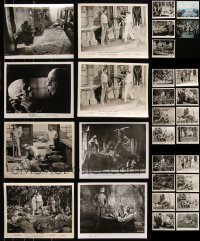 7z0155 LOT OF 29 8X10 STILLS 1950s-1970s great scenes from a variety of different movies!