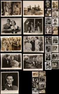 7z0153 LOT OF 33 8X10 STILLS 1920s-1980s great scenes from a variety of different movies!