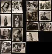 7z0171 LOT OF 15 8X10 STILLS 1960s great scenes & portraits from a variety of different movies!