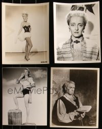 7z0184 LOT OF 4 8X10 STILLS 1940s Betty Grable, Bette Davis, Laurence Olivier & more!
