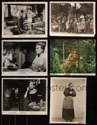 7z0177 LOT OF 6 COLOR AND BLACK & WHITE 8X10 STILLS 1920s-1960s scenes from a variety of movies!