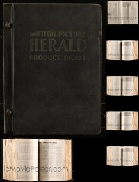 7z0600 LOT OF 1 1947-53 MOTION PICTURE HERALD PRODUCT DIGEST BOUND VOLUME 1947-1953 with 364 issues!