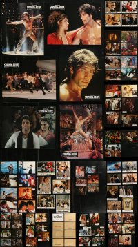 7z0401 LOT OF 128 FRENCH LOBBY CARDS WITH ENVELOPES 1980s-2000s complete sets from thirteen movies!