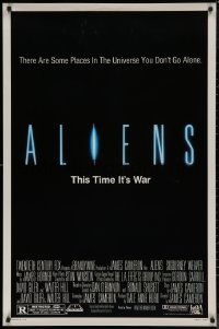 8a0744 ALIENS 1sh 1986 there are some places in the universe you don't go alone, this time it's war!