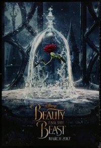 8a0770 BEAUTY & THE BEAST teaser DS 1sh 2017 Walt Disney, great image of The Enchanted Rose!