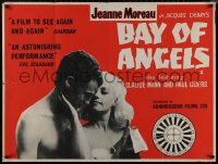 8a0626 BAY OF THE ANGELS British quad 1965 Jacques Demy's La Baie des anges, Jeanne Moreau!