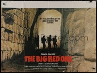 8a0627 BIG RED ONE British quad 1980 directed by Samuel Fuller, Lee Marvin, Mark Hamill in WWII!
