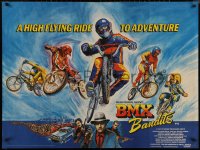 8a0628 BMX BANDITS British quad 1984 bicycle moto cross action art with 16 year old Nicole Kidman!