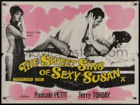 8a0714 SWEET SINS OF SEXY SUSAN British quad 1968 Franz Antel's Susanne, die Wirtin von der Lahn!