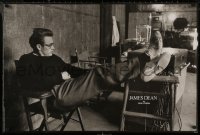 8a0192 JAMES DEAN 25x37 commercial poster 1991 chilling out in chair by Phil Stern!