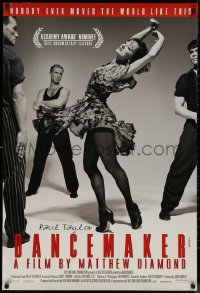 8a0814 DANCEMAKER 1sh 1998 Paul Taylor, Ted Thomas, dancing documentary!
