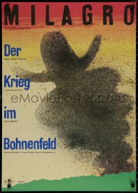 8a0288 MILAGRO BEANFIELD WAR East German 23x32 1989 directed by Robert Redford, Ernst art!