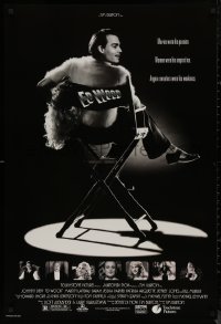 8a0840 ED WOOD DS 1sh 1994 Tim Burton, Johnny Depp in the title role, Sarah Jessica Parker!