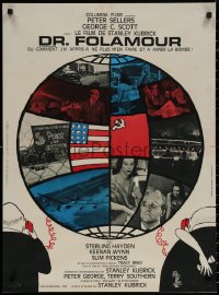 8a0553 DR. STRANGELOVE French 22x30 1964 Stanley Kubrick classic, Sellers, different art/images!